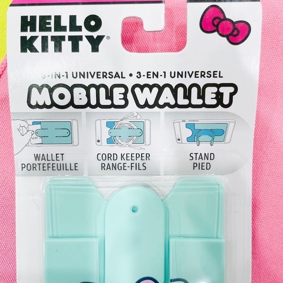 Hello Kitty Mobile Wallet Card Case Keeper - Picture 3 of 6